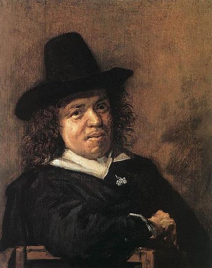 Frans Hals Portrait of Frans Jansz. Post oil painting image